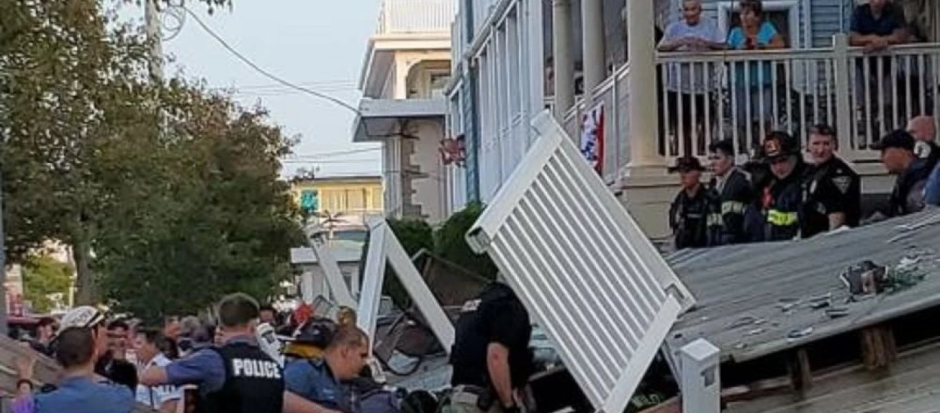 Νιού Τζέρσεϊ: Καττέρευσε τριώροφη αποβάθρα - 22 τραυματίες (βίντεο)